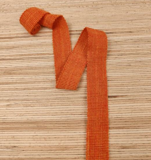 Bio Wolltresse - orange meliert 7012