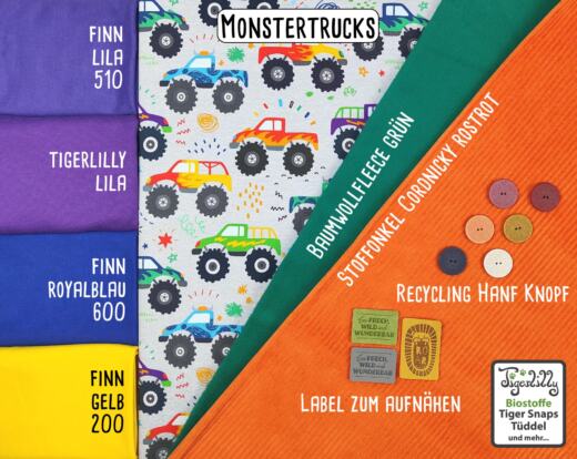 Bio Sommersweat - Tigerlilly - Monster Trucks
