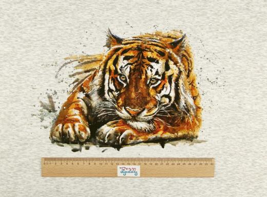 Biojersey - Tigerlilly - Tiger (Rapport 100cm)