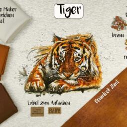 Biojersey - Tigerlilly - Tiger (Rapport 100cm) – Bild 4