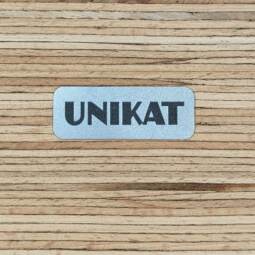 Ein Label zum Aufnähen - UNIKAT reflektierend (3M™ Scotchlite™)