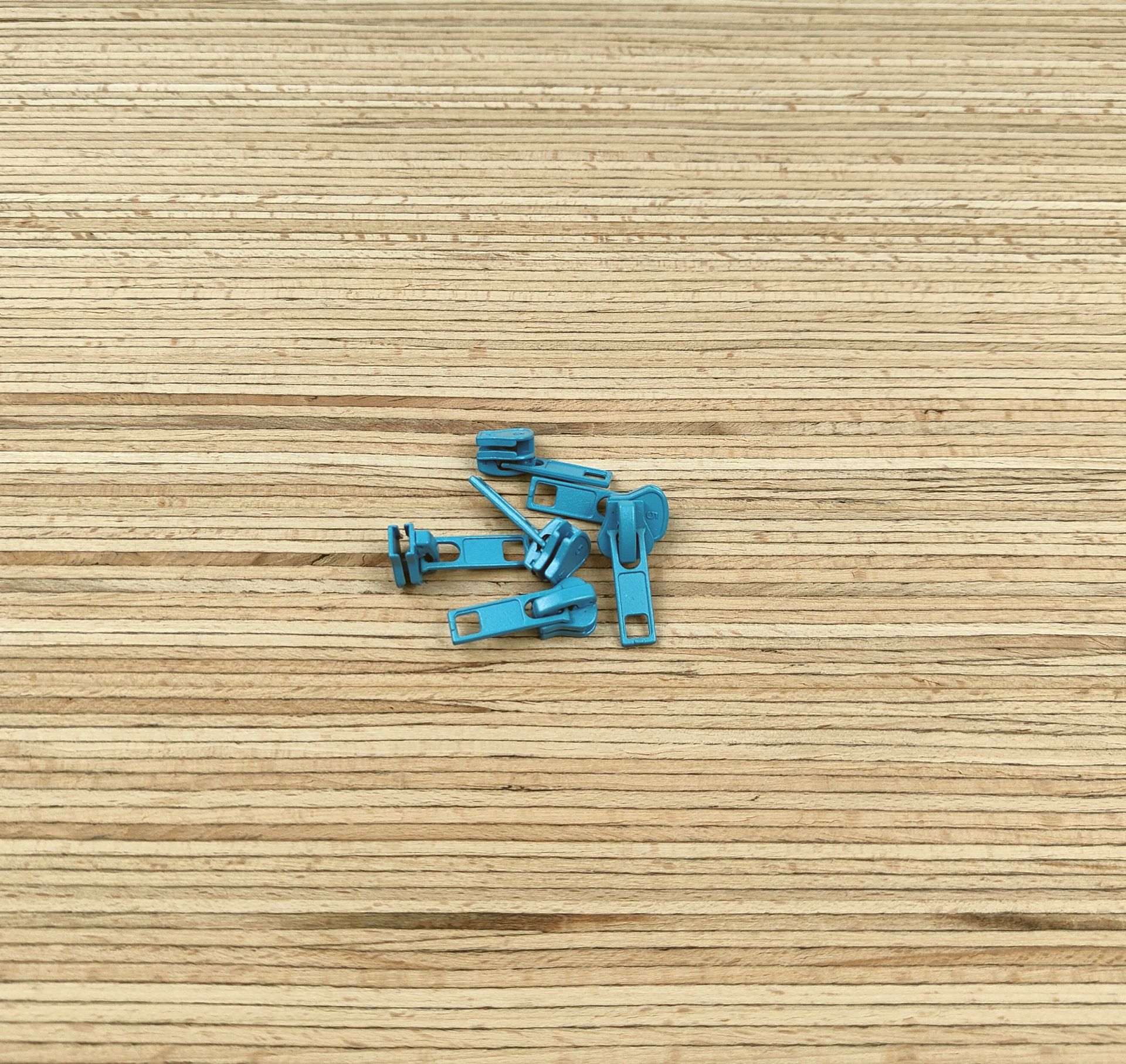 Zipper krampe 5mm karibik