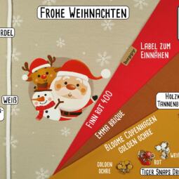 Bio Sommersweat - Tigerlilly EP - Frohe Weihnachten (Rapport: 60 cm) – Bild 6