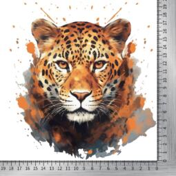 DTF Bügelbild K11 - Tigerlilly EP - Leopard (ca. 20 x 19cm) – Bild 2