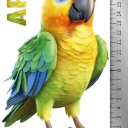 DTF Bügelbild K13 - ARA gelb (ca. 18,5 x 11,5cm) – Bild 2
