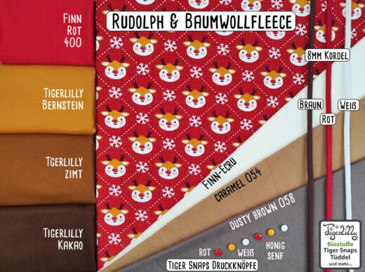 Bio Sommersweat - Tigerlilly - Rudolph