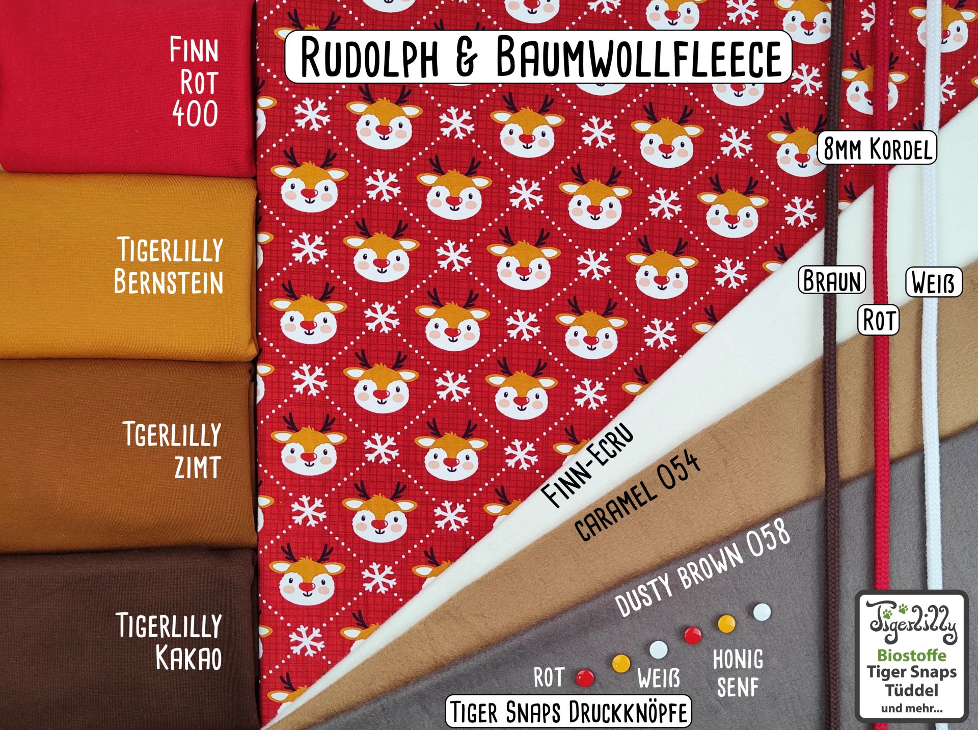 Rudolph und Baumwollfleece