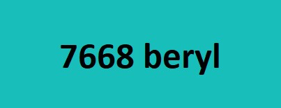 7668 beryl