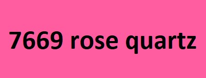 7669 rose quartz