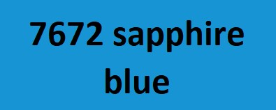 7672 sapphire blue