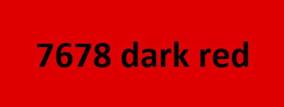 7678 dark red