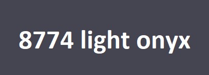 8774 light onyx