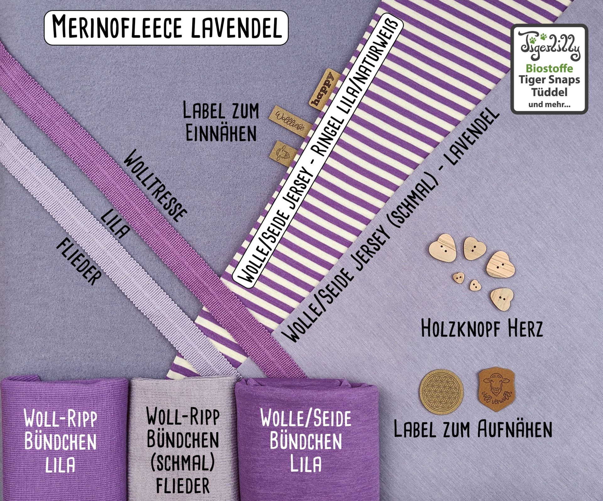 Merinofleece Lavendel