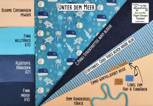 Biojersey - Tigerlilly - Unter dem Meer
