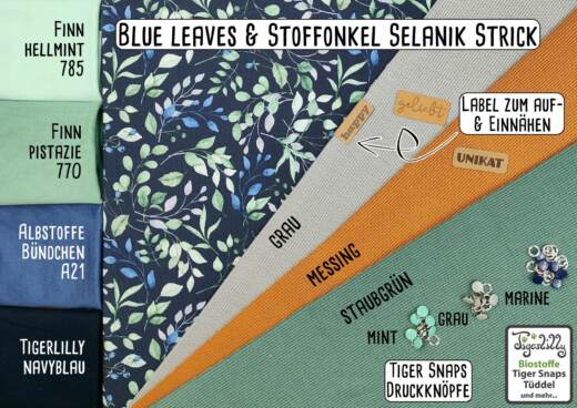 Bio Sommersweat - Tigerlilly EP - Blue Leaves