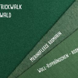 Bio Feinstrickwalk (Merino) - Regenwald – Bild 2