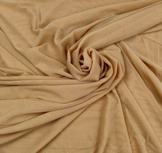 Mesh Stoff stretch - beige