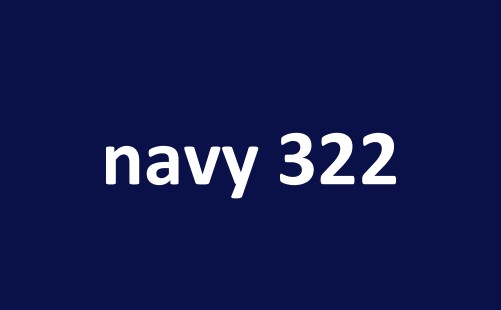 navy 322