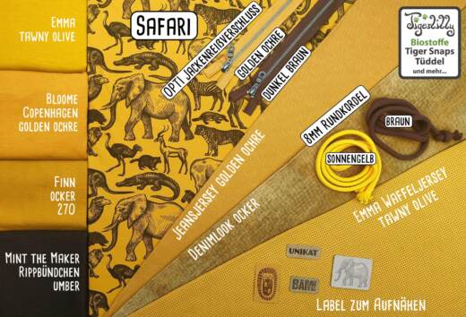 Biojersey - Tigerlilly EP - Safari senf