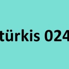 Rundkordel 8mm - türkis 024