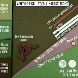 Ventile (EtaProof) ECO Lyocell 290 - Forest Night (melange Optik) – Bild 4