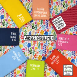 Biojersey - Tigerlilly EP - Wasserfarbblumen – Bild 7
