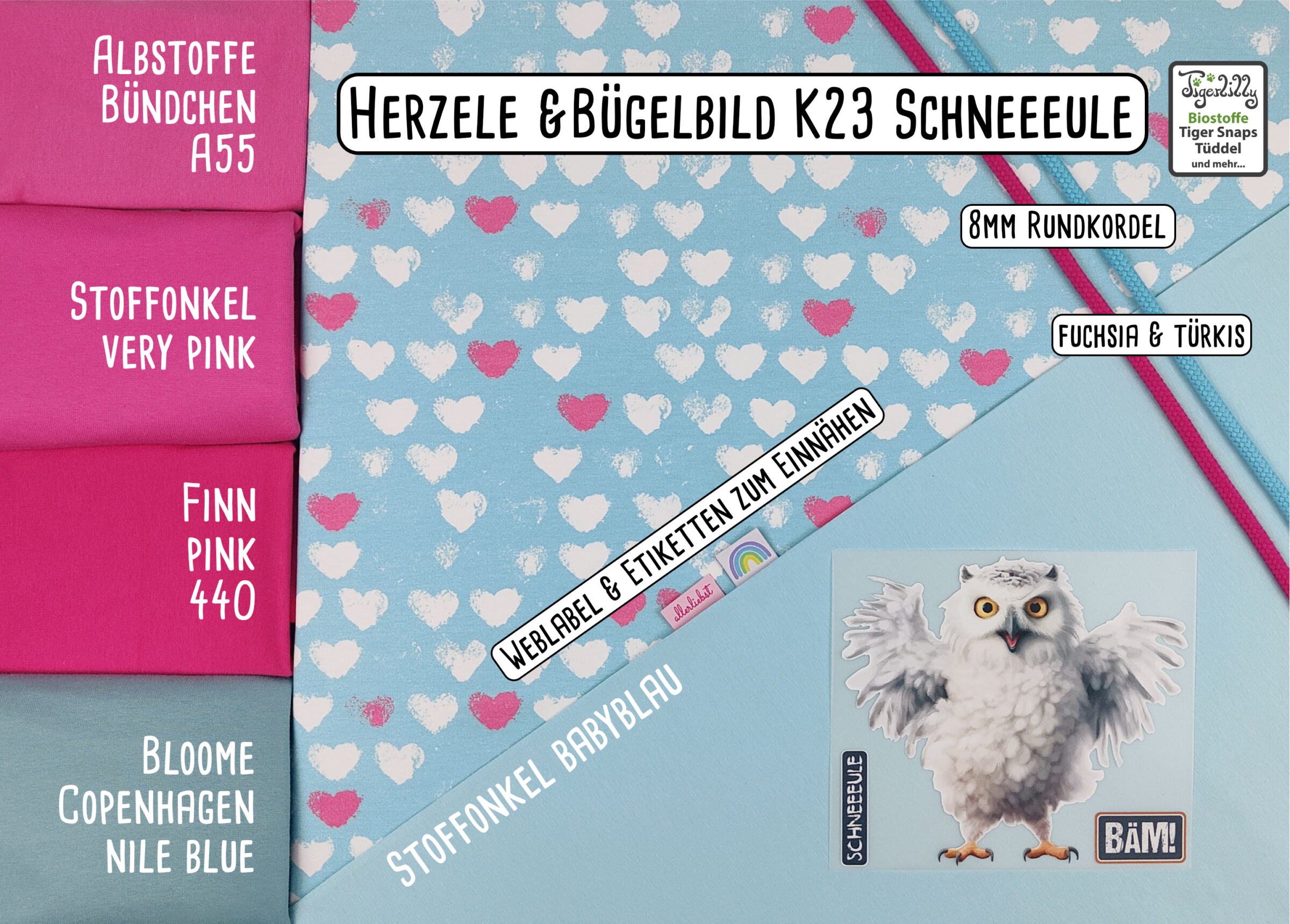 Schneeeule und herzele