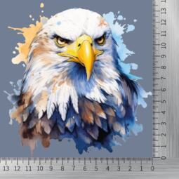 DTF Bügelbild K26 - Weißkopfseeadler (ca. 13 x 14cm) – Bild 2