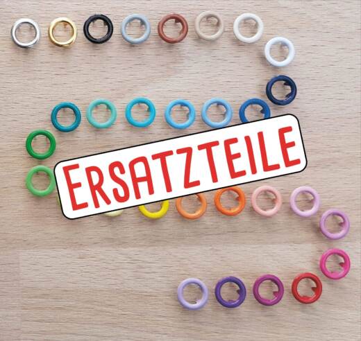 200 Zackenringe für Tiger Snaps (Ersatzteile, ohne Gegenparts)