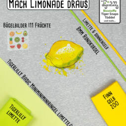 Biojersey - Tigerlilly EP - Mach Limonade draus (100cm Rapport) – Bild 4