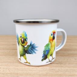 Ein Emaillebecher 300ml - Tigerlilly EP - ARAS – Bild 2