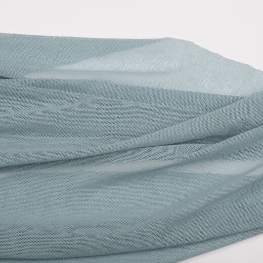 Bio Baumwolltüll (soft) - C.Pauli - stone blue