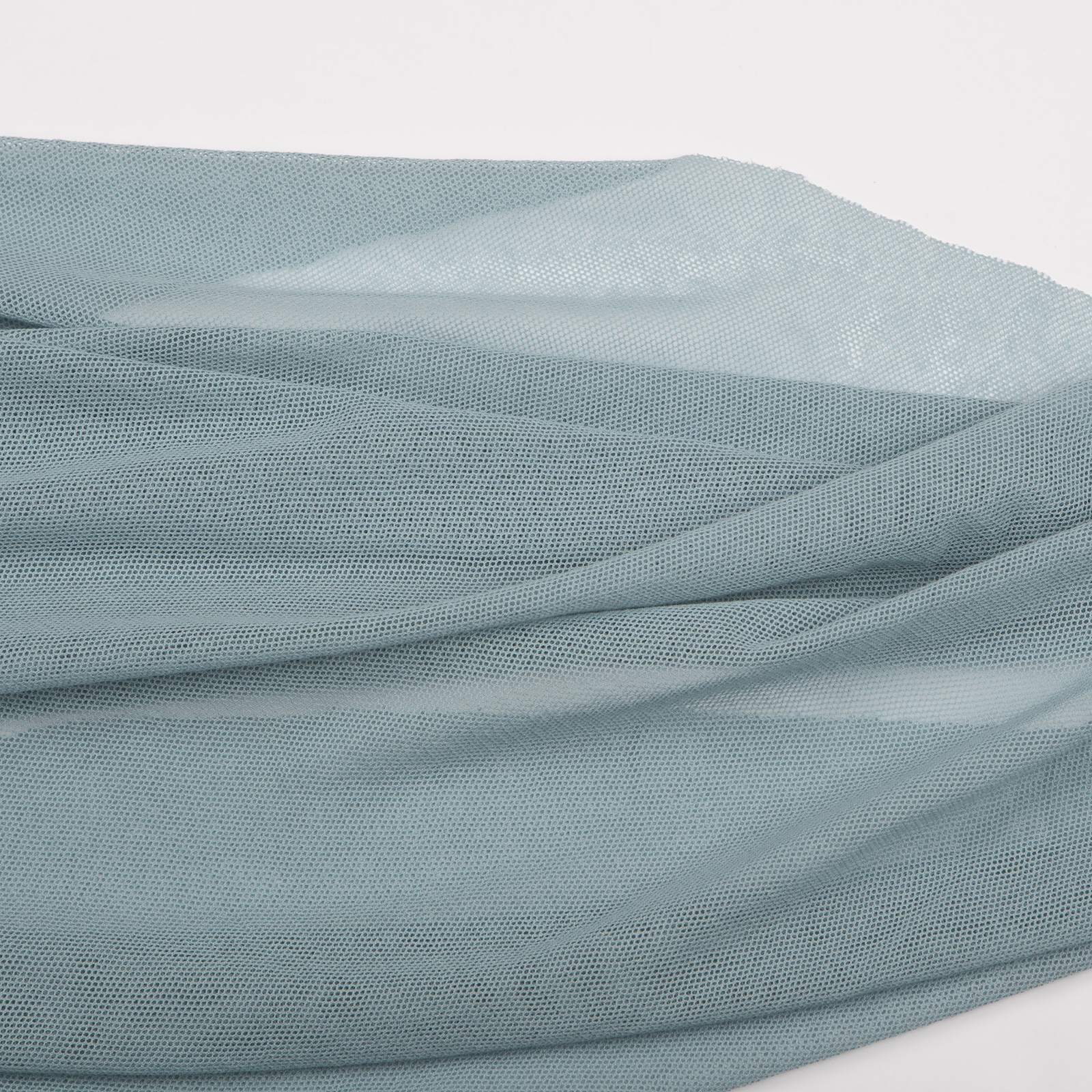 Bio Baumwolltüll (soft) - C.Pauli - stone blue – Bild 1
