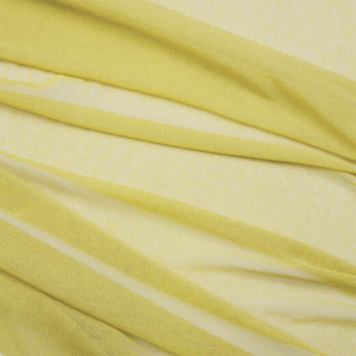 Bio Baumwolltüll (soft) - C.Pauli - yellow cream