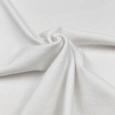 Biobündchen uni (schmal) - Albstoffe - weiß A01