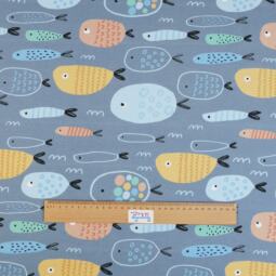 Biojersey - Tigerlilly EP - große Fische faded blue – Bild 2