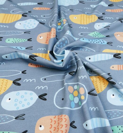Biojersey - Tigerlilly EP - große Fische faded blue