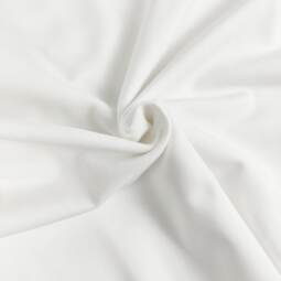 Biojersey uni - Finn - weiß 100