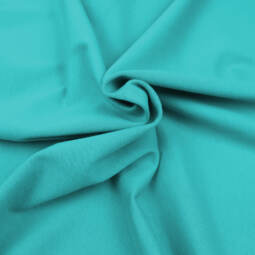 Biobündchen uni (Überbreite) - Tigerlilly Basic - blue curacao