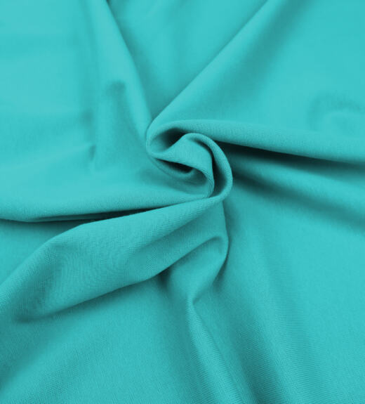 Biobündchen uni (Überbreite) - Tigerlilly Basic - blue curacao