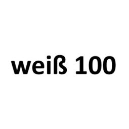 Biobündchen uni (schmal) - Finn - weiß 100