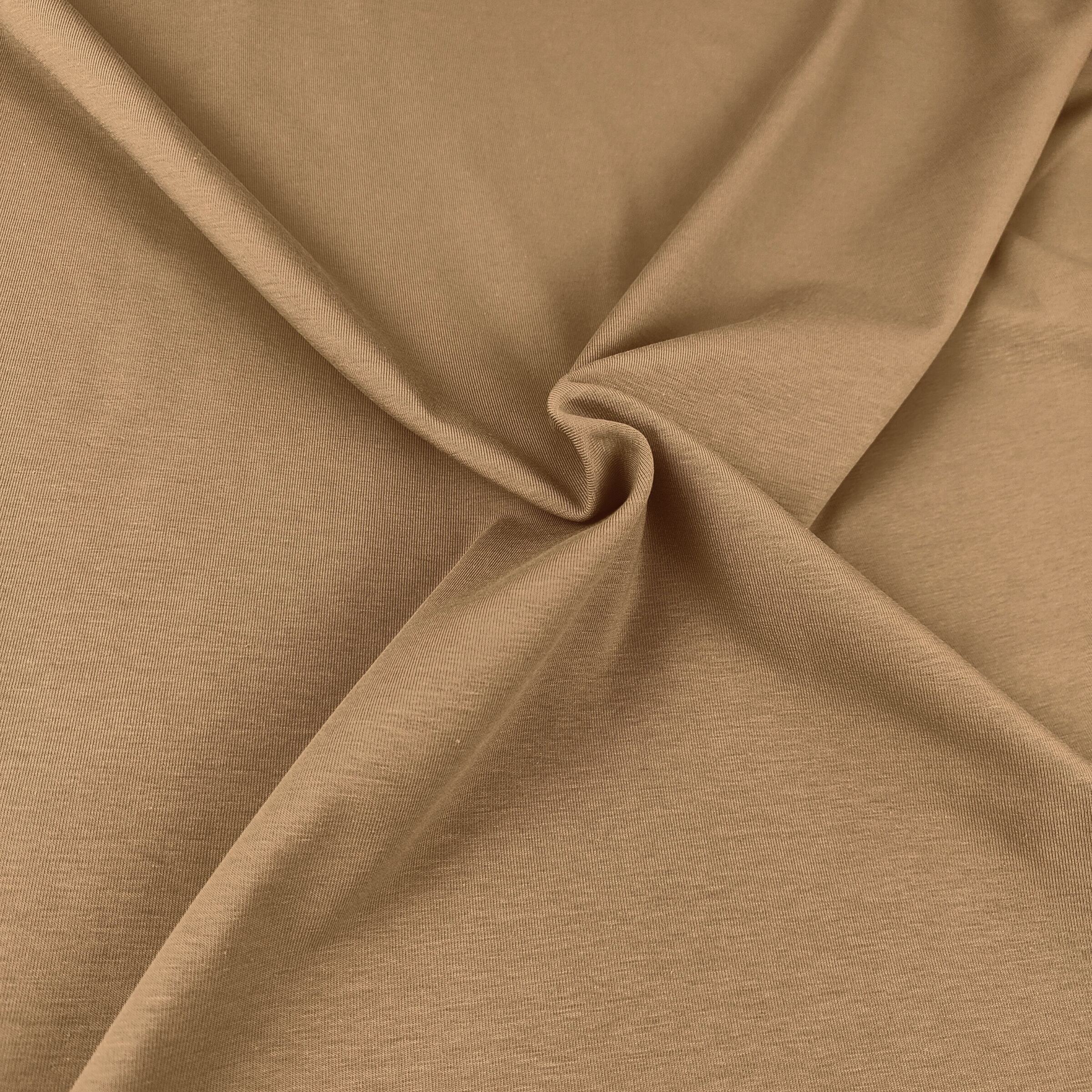 Biojersey uni - Emma - taupe 057 – Bild 1