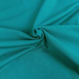 Biojersey uni - Emma - teal green 012