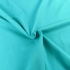 Biojersey uni - Emma - türkis 038