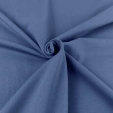 Bio Sommersweat uni - Emma - Mondschein blau 078 (ehem. china blue 078)