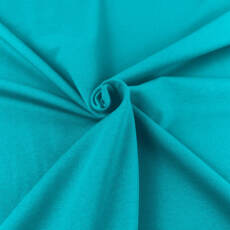 Bio Sommersweat uni - Emma - türkis 038