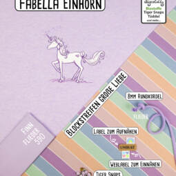 Biojersey - Tigerlilly EP - Fabella Einhorn (Rapport: 80cm) – Bild 10