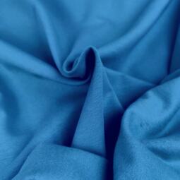 Kuscheliger Bio Sommersweat uni - Finn - blau 605