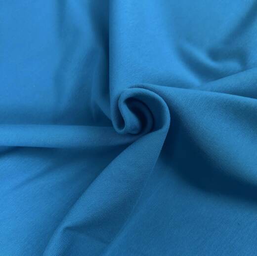 Bio Sommersweat uni - Finn - blau 605