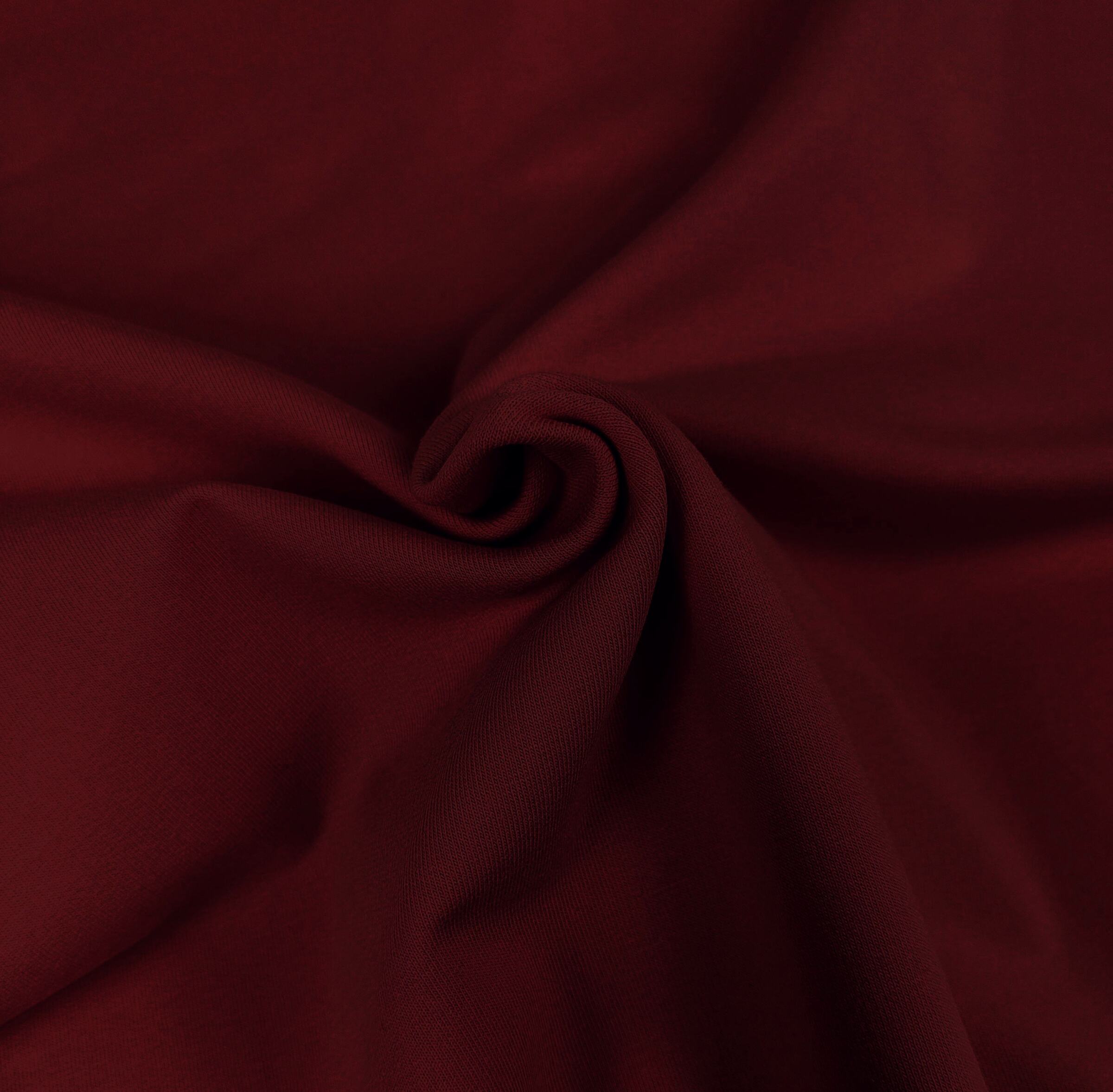 Bio Sommersweat Finn - dunkelbordeaux 415 – Bild 1